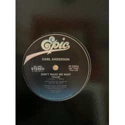 Carl Anderson Don’t Make Me Wait Vinyl 12" USED