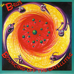 The B-52's Bouncing Off The Satellites Vinyl LP USED