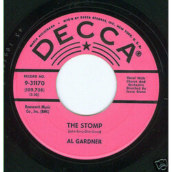 Al Gardner The Stomp USED VINYL 7INCH 45 RPM PROMO