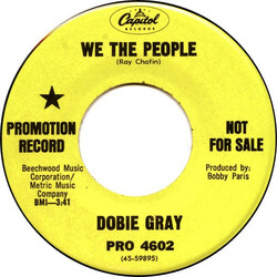 Dobie Gray We The People USED VINYL 7INCH 45 RPM PROMO