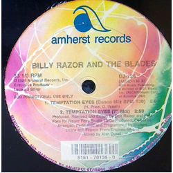 Billy Razor & The Blades Temptation Eyes VINYL 12" USED