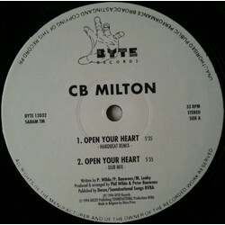 CB Milton Open Your Heart VINYL 12" USED