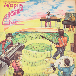 Utopia US Another Live Vinyl LP USED