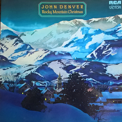 John Denver Rocky Mountain Christmas Vinyl LP USED