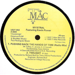 Mystral (3) / Kevin Power Pushing Back The Hands Of Time Vinyl 12" USED
