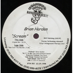 Brian Harden Scream Vinyl 12" USED