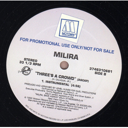 Milira Three's A Crowd Vinyl 12" USED
