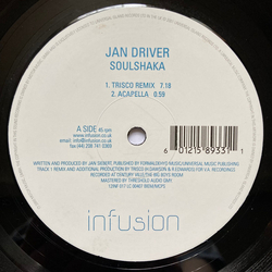 Jan Driver Soulshaka Vinyl 12" USED