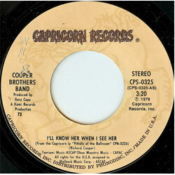 Cooper Brothers I'll Know Her When I See Her USED VINYL 7INCH 45 RPM