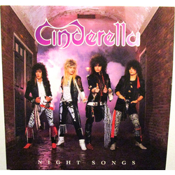 Cinderella US Night Songs Vinyl LP USED