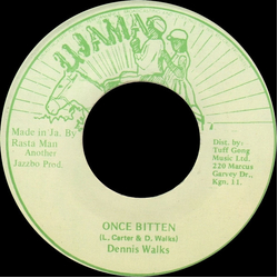 Dennis Walks Once Bitten Vinyl 7" USED