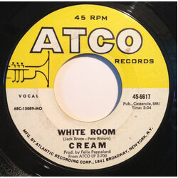 Cream (2) White Room USED VINYL 7INCH SINGLE 45 RPM
