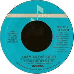 A Flock Of Seagulls I Ran (So Far Away) Vinyl 7" USED