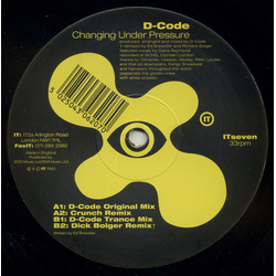 D-Code Changing Under Pressure Vinyl 12" USED