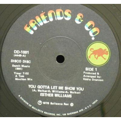 Esther Williams You Gotta Let Me Show You Vinyl 12" USED