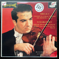 Jean Sibelius / Pyotr Ilyich Tchaikovsky / Ruggiero Ricci / London Symphony Orchestra / Øivin Fjeldstad Concerto In D Minor For Violin And Orchestra (