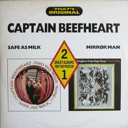 Captain Beefheart / The Magic Band Safe As Milk / Mirror Man Vinyl 2 LP USED