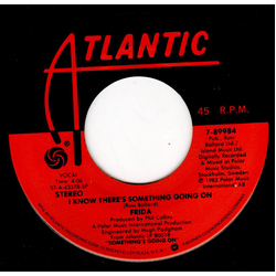 Frida I Know There's Something Going On Vinyl 7" USED