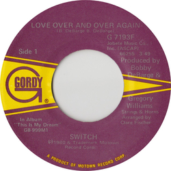 Switch (6) Love Over And Over Again Vinyl 7" USED