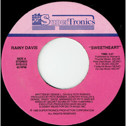 Rainy Davis Sweetheart USED VINYL 7INCH 45 RPM