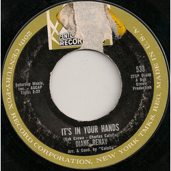 Diane Renay It's In Your Hands Vinyl 7" USED