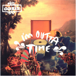 Oasis I'm Outta Time Vinyl 7" USED