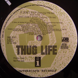 Thug Life It Don't Stop / Str8 Ballin' Vinyl 12" USED