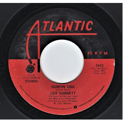 Leif Garrett Surfin' U.S.A. Vinyl 7" USED