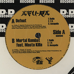 Afu-Ra Defeat / Mortal Kombat Vinyl 12" USED