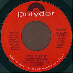 Gloria Gaynor Substitute / I Will Survive Vinyl 7" USED