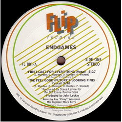 Endgames First-Last-For Everything Vinyl 12" USED