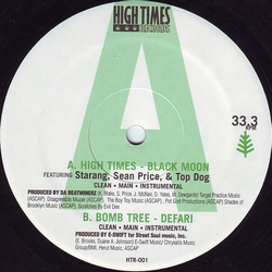 Black Moon / Starang Wonduh / Sean Price / Top Dog / Defari High Times / Bomb Tree Vinyl 12" USED
