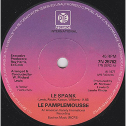 Le Pamplemousse Le Spank Vinyl 7" USED