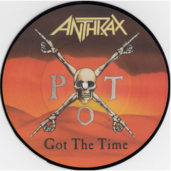 Anthrax Got The Time Vinyl 7" USED