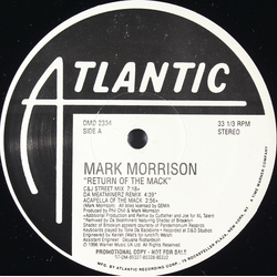 Mark Morrison Return Of The Mack Vinyl 12" USED