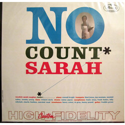Sarah Vaughan No Count Sarah Vinyl LP USED