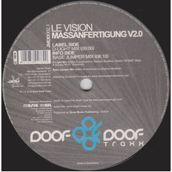 Le Vision Massanfertigung V2.0 Vinyl 12" USED