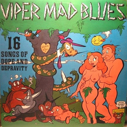 Various Viper Mad Blues (16 Songs Of Dope And Depravity) Vinyl LP USED