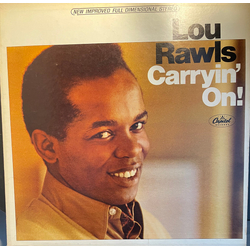 Lou Rawls Carryin' On! Vinyl LP USED