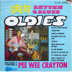 Pee Wee Crayton Great Rhythm & Blues Oldies (Volume 5) Vinyl LP USED