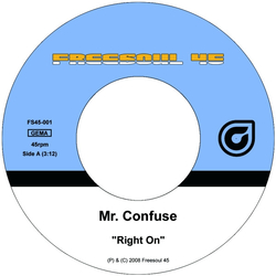 Mr. Confuse Right On Vinyl 7" USED