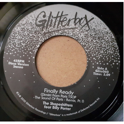 Shapeshifters / Billy Porter Finally Ready (Dimitri From Paris TSOP - The Sound Of Paris - Remix) Vinyl 7" USED