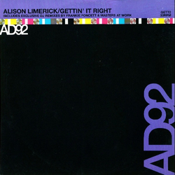 Alison Limerick Gettin' It Right Vinyl 12" USED