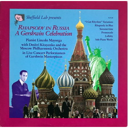 Lincoln Mayorga / Dimitrij Kitaenko / Moscow Philharmonic Orchestra Rhapsody In Russia, A Gershwin Celebration Vinyl LP USED