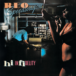 REO Speedwagon Hi Infidelity Vinyl LP USED