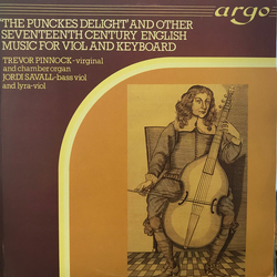 Trevor Pinnock / Jordi Savall ‘The Punckes Delight’ And Other Seventeenth Century English Music For Viol And Keyboard Vinyl LP USED