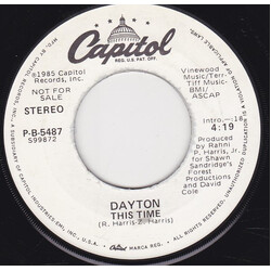 Dayton This Time USED VINYL 7INCH 45 RPM PROMO