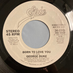 George Duke Born To Love You USED VINYL 7INCH 45 RPM PROMO