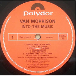 Van Morrison Into The Music Vinyl LP USED