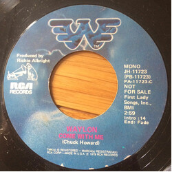 Waylon Jennings Come With Me USED VINYL 7INCH 45 RPM SINGLE PROMO STEREO MONO
